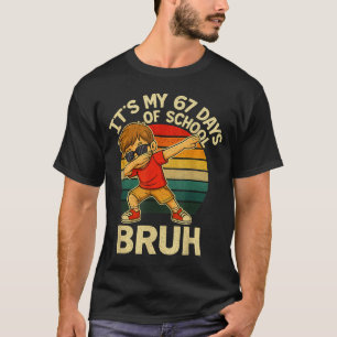 Camiseta 67 números de meme haciendo dabbing Son mis 67 día