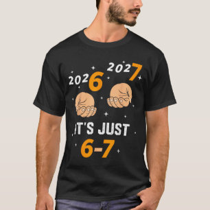 Camiseta 67 Nye 2026 Años Nuevos Divertido 6 7 Número Seis