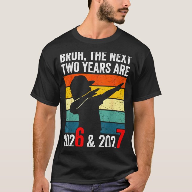 Camiseta 67 Nye 2026 Dabbing Boys Funny New Year Eve Six Se (Anverso)