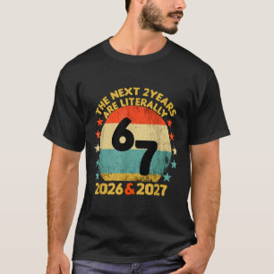 Camiseta 67 Nye 2026 Niños Divertidos Fiesta de Nochevieja