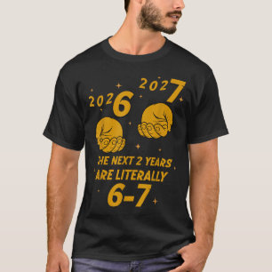 Camiseta 67 Nye 2026 Niños Divertidos Fiesta de Nochevieja