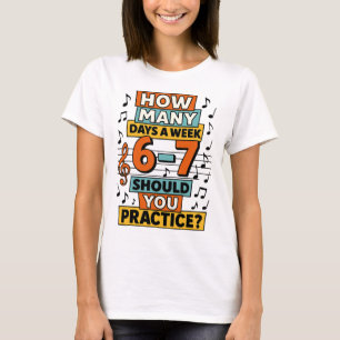 Camiseta 67 Profesor de Música Meme divertido músico jerga