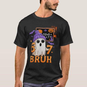 Camiseta 67 Profesor Fantasma de Halloween Seis Siete Meme 