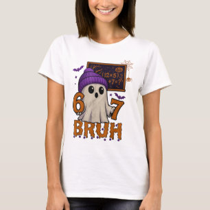 Camiseta 67 Profesor Fantasma de Halloween Seis Siete Meme