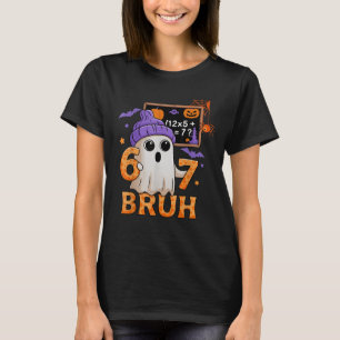 Camiseta 67 Profesor Fantasma de Halloween Seis Siete Meme