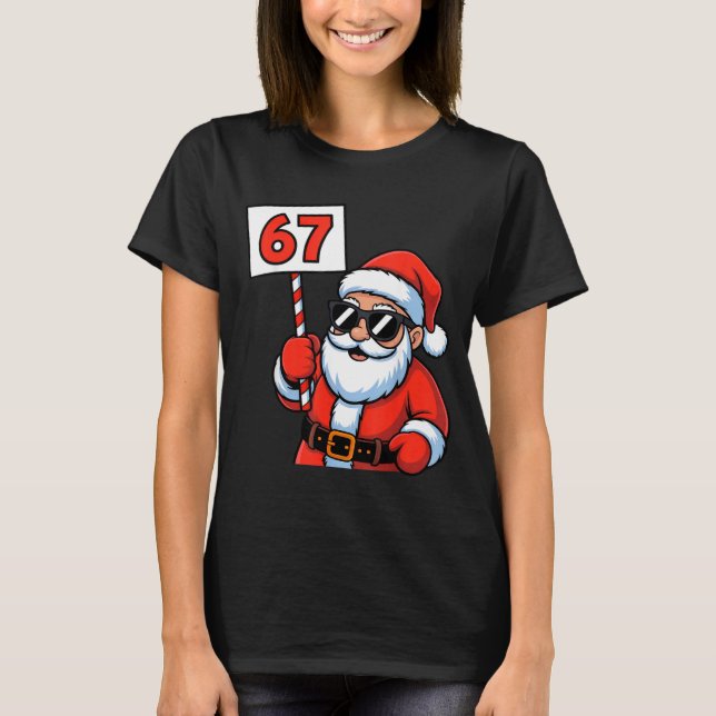 Camiseta 67 Santa Six Seven Christmas  (Anverso)