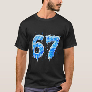 Camiseta 67 Seis Siete 6-7 Hielo - Chiste de Brainrot Diver
