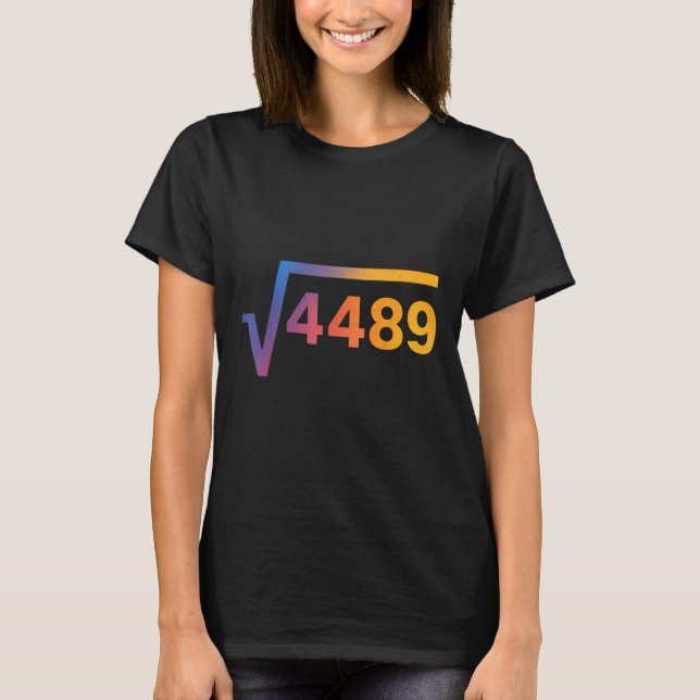 Camiseta 67 Seis Siete 6-7 Meme  (Anverso)