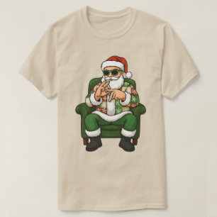 Camiseta 67 Seis Siete Bruh Divertido Navidad   6 7 Meme Fi