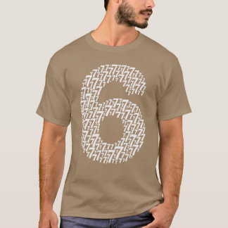 Camiseta 67 Seis Siete Diseño Divertido de 6 y 7 que Combin