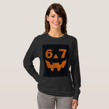 67 Seis Siete Disfraz Divertido de Halloween