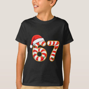 Camiseta 67 Seis Siete Meme Gen Alfa jerga Divertida Navida