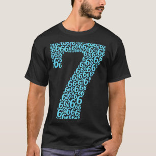 Camiseta 67 Sesenta y Siete Diseño de Disfraz de Halloween 