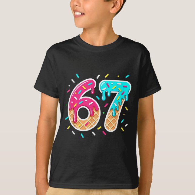 Camiseta 67 Shirt Baseball Lifestyle 101 Apparel Youth Drip (Anverso)