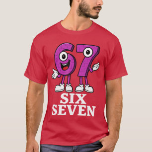 Camiseta 67 Si Seven 67 divertida meme de juego con brainro