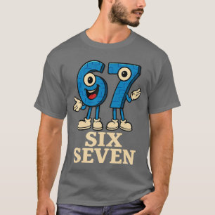 Camiseta 67 Si Seven 67 divertido meme de juego italiano Br