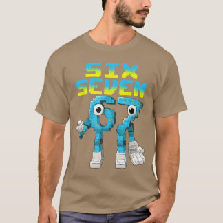 Camiseta 67 Si Seven 67 Meme divertido italiano Brainrot Ga