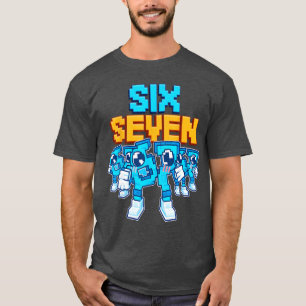 Camiseta 67 Si Seven Divertido Meme de Gaming con Brainrot