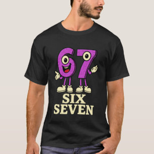 Camiseta 67 Six Seven 6-7 - Divertida Locura Italiana Infan