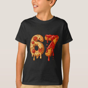 Camiseta 67 Six Seven 6-7 Pizza & Chicken Nugget - Bra para