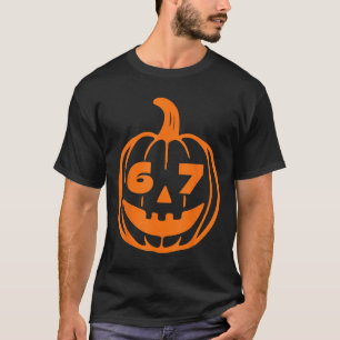 Camiseta 67 Six Seven Disfraz de Halloween para estudiantes