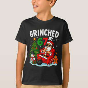 Camiseta 67 Six Seven Meme Navidad Grinched Por 6-7 Gen Al