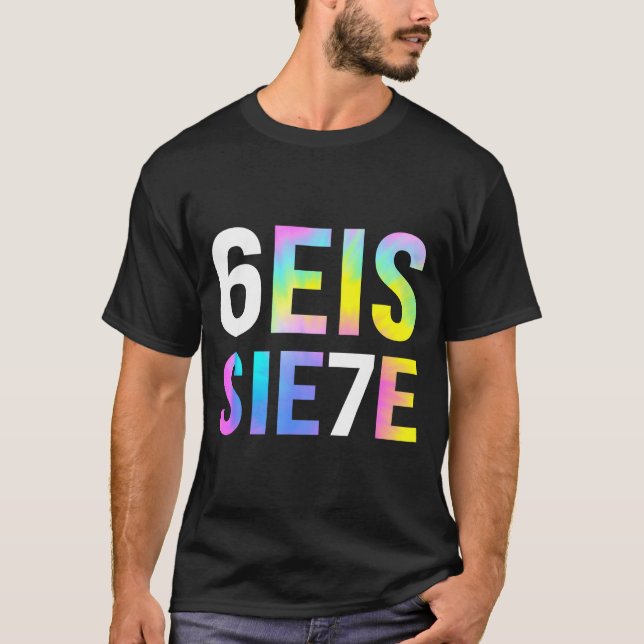 Camiseta 67 Spanish Meme Seis Siete Six Seven Funny Spaniea (Anverso)