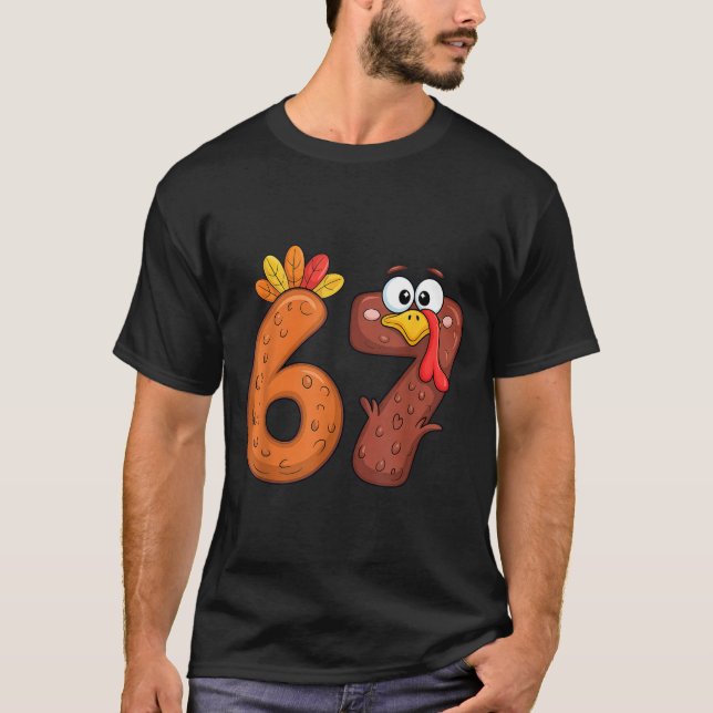Camiseta 67 Thanksgiving Turkey  (Anverso)