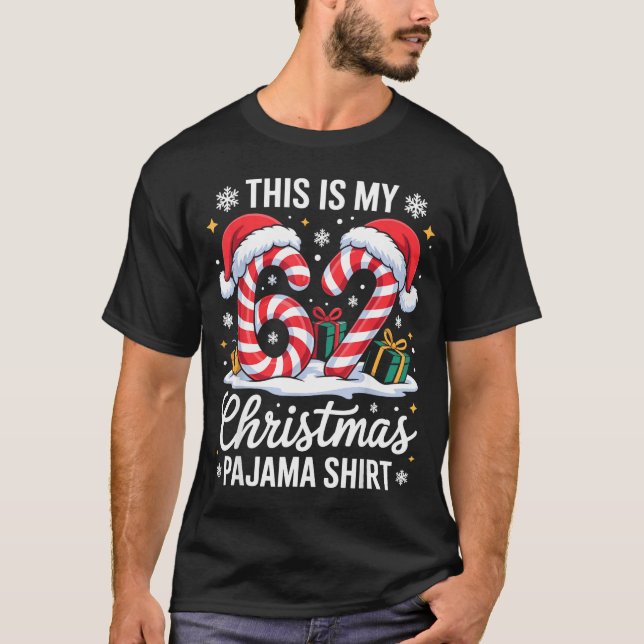 Camiseta 67 This Is My Christmas Pajama Shirt 6 7 Meme 67 C (Anverso)