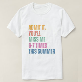 Camiseta 67 Último Día de Escuela Gen A Último Día de Escue