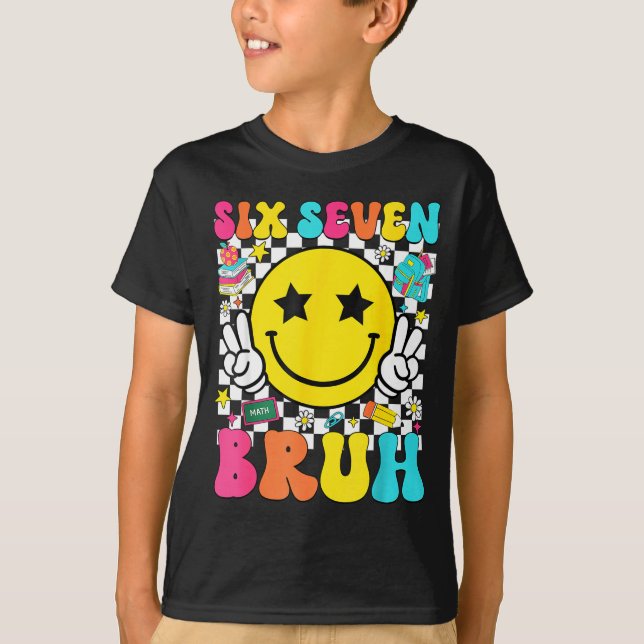 Camiseta 67th Day Of School Shirt 67 Days Smarter Smile Fac (Anverso)
