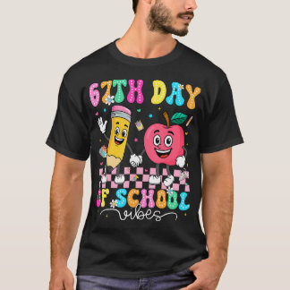 Camiseta 67Th Day Of School Shirt 67 Days Smarter Teacher B