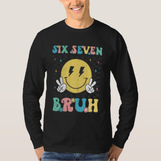 Camiseta 67th Day of School Shirt Six Seven Bruh Teacher Bo