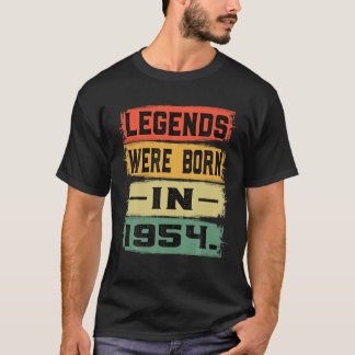Camiseta 68º Regalo De Cumpleaños 68 Años De Leyenda Nacier