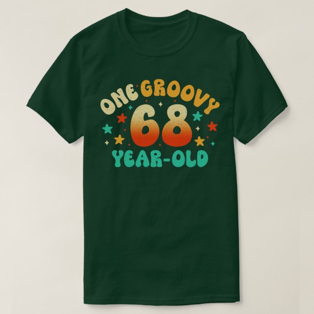 Camiseta 68.º cumpleaños 2 (Diseño del anverso)