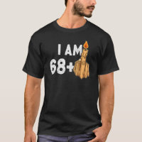 68+1 Dedo medio 69º Provocativo de cumpleaños
