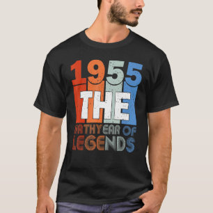 Camiseta 68 Aniversario 1955 Año de las Leyendas Mujeres