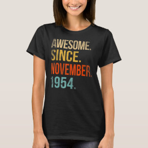 Camiseta 68 Años Fabuloso desde Noviembre