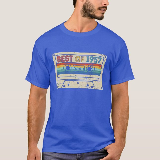 Camiseta 68 Birthday T-shirt, 1957 Birthday T shirt, (Anverso)