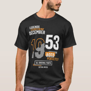 Camiseta 68 Leyendas De Cumpleaños Nacidas En Diciembre De