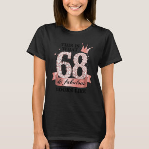 Camiseta 68 Y Fabuloso Grupo Rosa Y Fiesta Blanco Canso