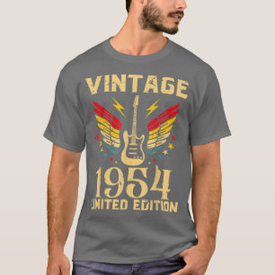 Camiseta 68 Years Old Birthday Guitar Player Guitarist 68th