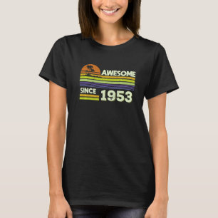 Camiseta 69º Nacimiento Fabulosas Mujeres Desde 1953 69 Año