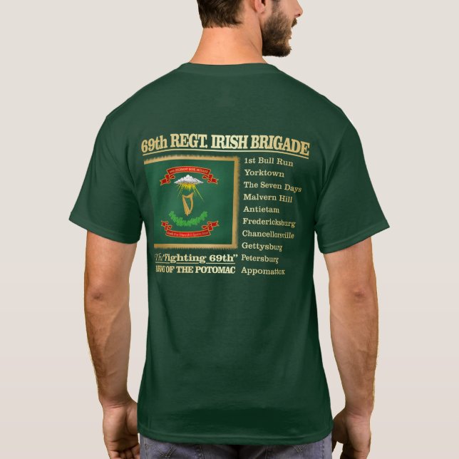 Camiseta 69º Regimiento, Brigada Irlandesa (BH) (Reverso)