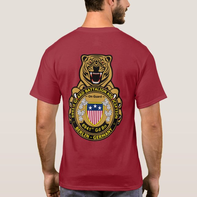 Camiseta 6941o Asociación del batallón del guardia (Reverso)