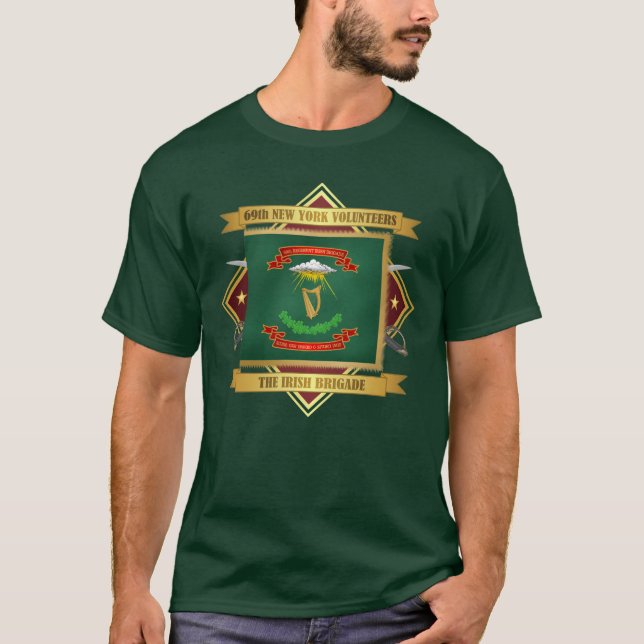 Camiseta 69.ª Infantería de Voluntarios de Nueva York (Anverso)