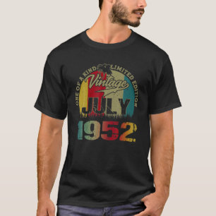 Camiseta 69.ª Regalos De Cumpleaños Retro De 69 Años Nacido