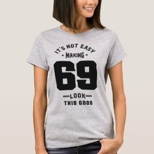 Camiseta 69.º regalo de cumpleaños