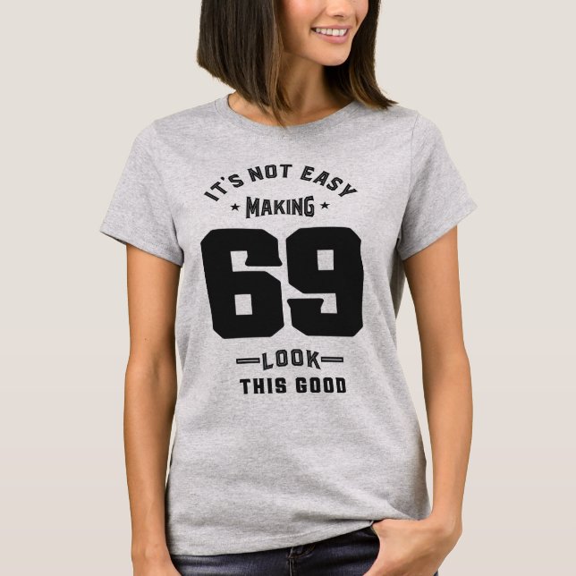 Camiseta 69.º regalo de cumpleaños (Anverso)