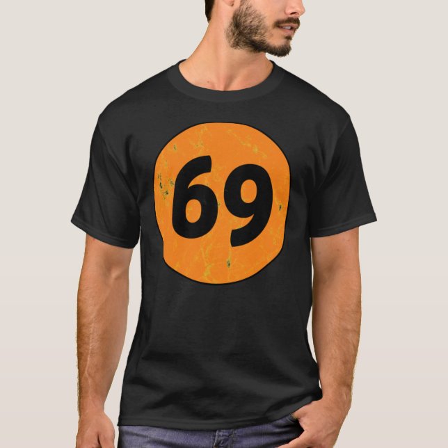 CAMISETA 69 1969 ROUND DISTRESSED LOGO SUMMER OF LOVE RACIN (Anverso)